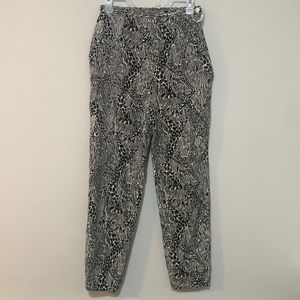 Lilly Pulitzer Giraffe Animal Print Pants